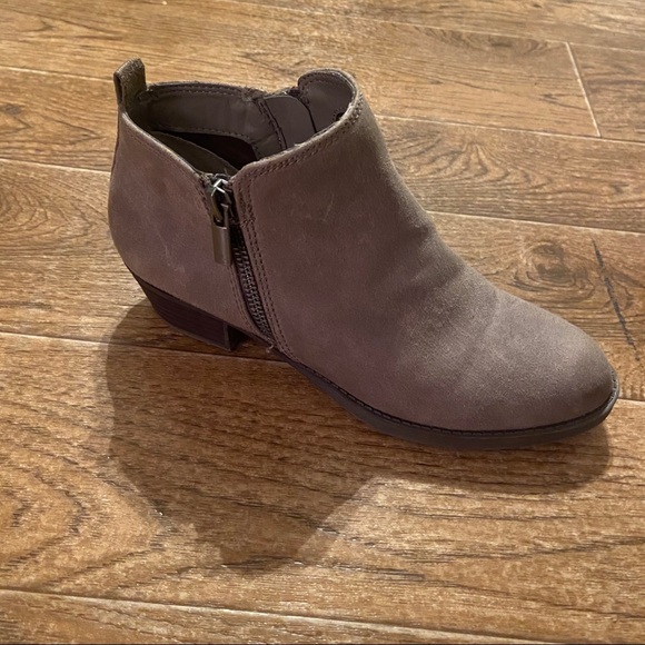 Carlos | grey two zip ankle bootie - Picture 3 of 6